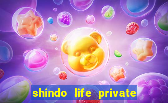 shindo life private server blaze