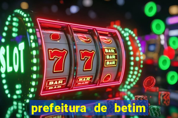 prefeitura de betim - contracheque online