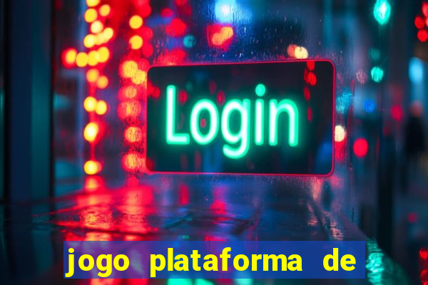jogo plataforma de 3 reais