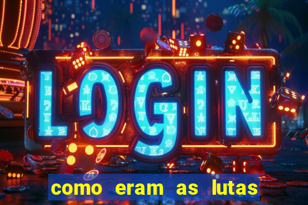 como eram as lutas entre os gladiadores