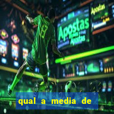 qual a media de escanteio por jogo
